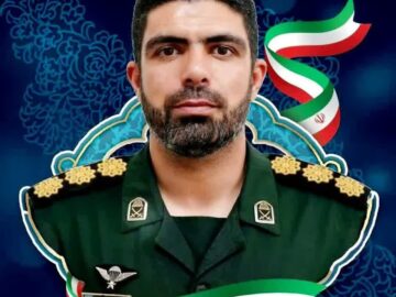 پیکر شهید مدافع امنیت «رحیم محمدی» در کرمان تشییع شد