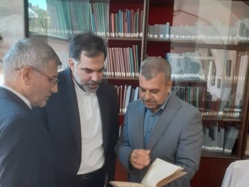 رئیس کتابخانه مجلس از مرکز نسخ خطی ترکیه بازدید کرد