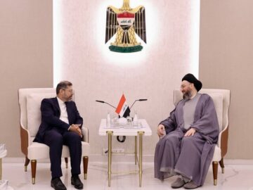 خطیب‌زاده با عمار حکیم دیدار کرد