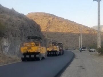 آسفالت‌ریزی مسیر دسترسی به «قلعه دره‌سی» کلیبر برای توسعه گردشگری