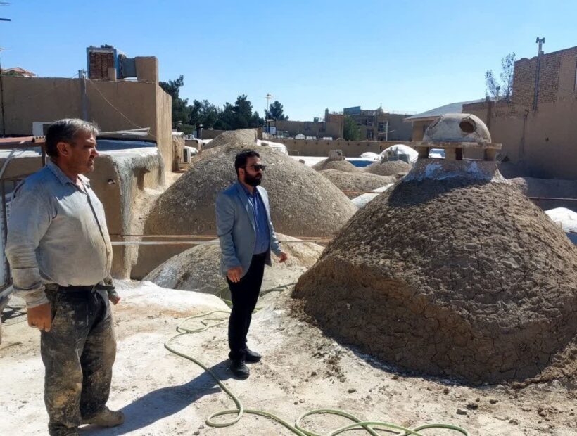 بازار تاریخی دامغان مرمت شد