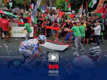 درگیری در اسپانیا به خاطر دوچرخه سواران اسرائیلی