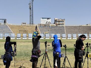 مسابقات تیراندازی با کمان دومین مرحله رنکینگ کشوری به میزبانی تبریز