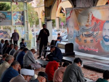 مراسم سالگرد شهادت شهید مدافع حرم حاج اکبر نظری برگزار شد
