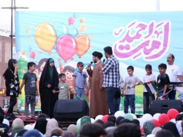 خدمت به نسل آینده در جشن امت احمد؛ غرفه «کودک و نوجوان» پذیرای مهمانان