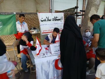 غرفه سلامت؛ آرامش و امداد در دل جشن امت احمد