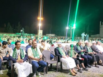 بخش‌هایی از جشن میلاد پیامبر (ص) در آمل