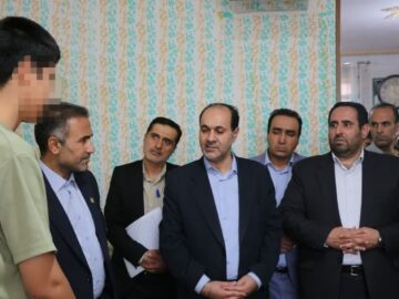 بازدید معاون دادستان کل کشور از زندان مرکزی و توقفگاه‌های کرمانشاه