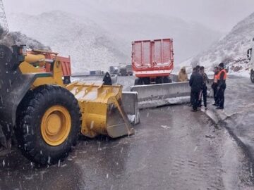 تعریض ۱۰ کیلومتر از محور ارتباطی دهستان موگویی گردنه عسلکشان