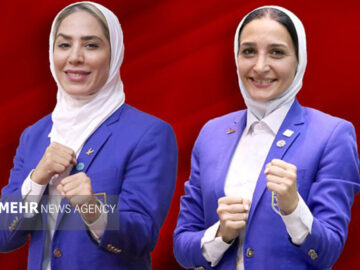 دو بانوی ایران مسابقات تکواندو جهان را قضاوت می کنند