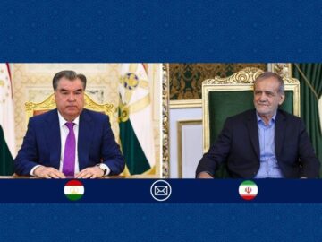 پیام تبریک پزشکیان به مناسبت سالگرد استقلال تاجیکستان