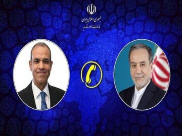 تماس تلفنی عراقچی و وزیر خارجه مصر درباره تحولات غزه و موضوع هسته‌ای