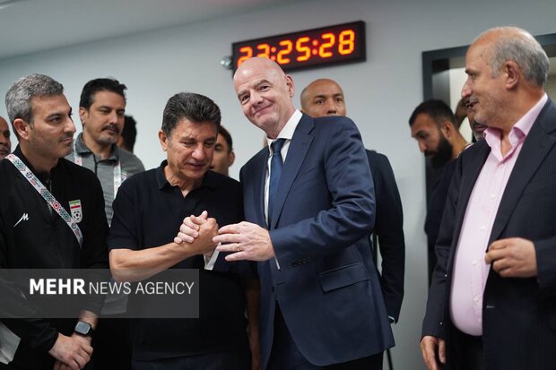 اینفانتینو: حضور تیم ملی فوتبال ایران در جام‌جهانی را تضمین می‌کنم