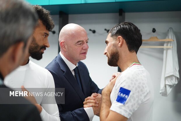 اینفانتینو: حضور تیم ملی فوتبال ایران در جام‌جهانی را تضمین می‌کنم