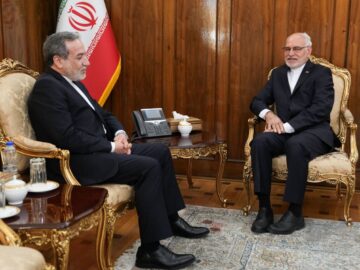 دیدار سفیر جدید جمهوری اسلامی ایران در نامیبیا با وزیر امور خارجه