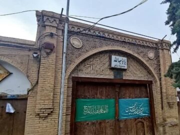مرمت تکیه تاریخی برنجی شاهرود آغاز شد