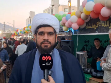جلوه وحدت مذاهب در جشن امت احمد کرمانشاه