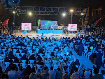 شب میلاد پیامبر(ص) و امام جعفر صادق(ع) در پایتخت معنوی ایران
