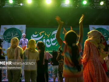 تصاویری از برگزاری جشن امت احمد(ص) در رشت