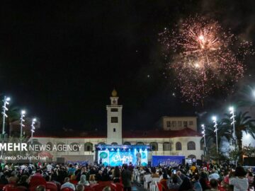 جشن باشکوه میلاد پیامبر مهربانی ها در رشت؛ همه آمدند