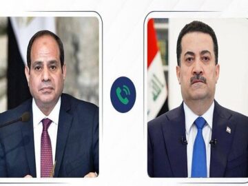 محورهای گفتگوی تلفنی نخست وزیر عراق با السیسی