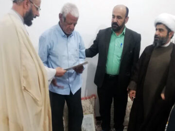 تجلیل از خانواده شهید اهل‌سنت «یونس شیخی» در مهر فارس