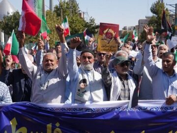 برگزاری راهپیمایی جمعه‌های خشم و نصر در آذربایجان غربی