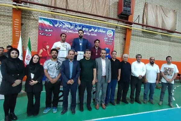 کسب مقام قهرمانی تیمی ووشوکاران تبریزی در مسابقات استانی