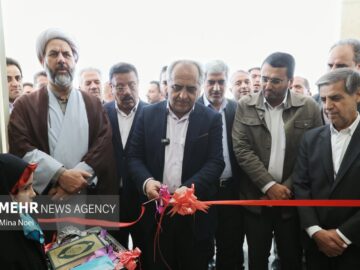 افتتاح مدرسه ۱۲ کلاسه شهید آیت‌الله آل‌هاشم در شهرستان اسکو
