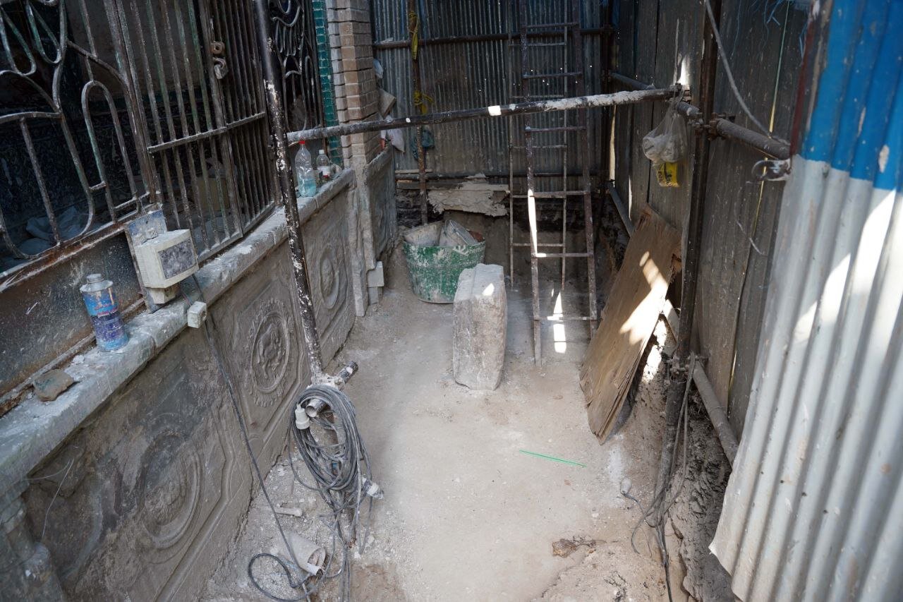 سقاخانه تاریخی کربلایی عباسعلی در مسیر مرمت