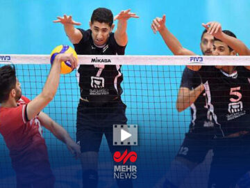 شادی مصری‌ها پس از پیروزی برابر والیبال ایران