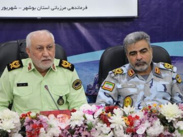 خدمتگزاری در راه امنیت مردم افتخاری برای حافظان نظم و امنیت است