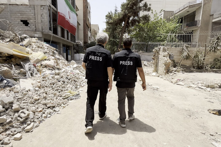 «زخم جنگ» روایتگر ظلم صهیونها به غیرنظامیان است؛ خطر را به جان خریدیم