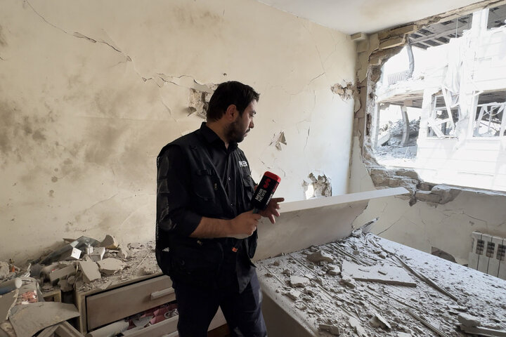 «زخم جنگ» روایتگر ظلم صهیونها به غیرنظامیان است؛ خطر را به جان خریدیم