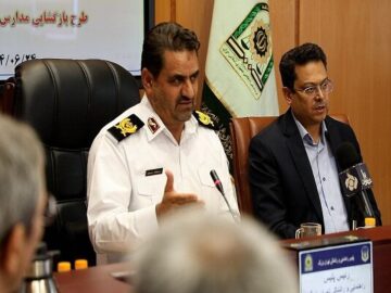 نشست مشترک پلیس راهور و شهرداری تهران برای طرح استقبال از مهر
