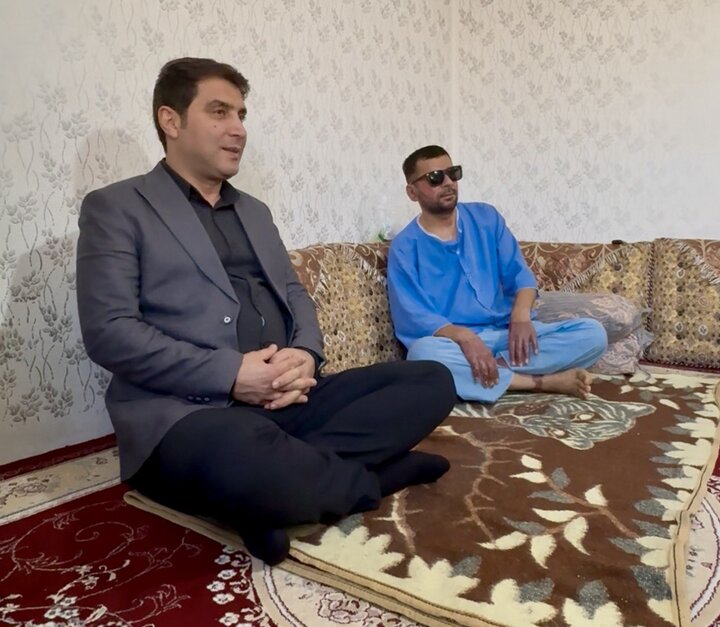 استاندار کردستان از مصدومان حادثه آتشسوزی آبیدر عیادت کرد