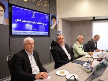 سرپرست شورای هماهنگی مبارزه با مواد مخدر خراسان جنوبی معارفه شد