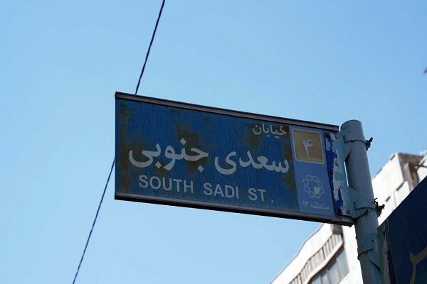 پایان عملیات پیرایش شهری در خیابان سعدی جنوبی تهران