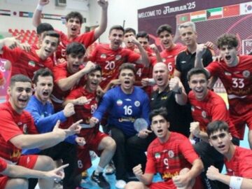 برتری پسران هندبال ایران برابر سوریه در قهرمانی آسیا