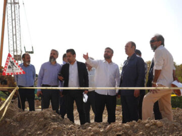 بازدید فرماندار تهران از طرح امتداد بزرگراه یادگار امام در تهران