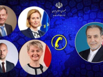 گفتگوی تلفنی عراقچی با همتایان اروپایی