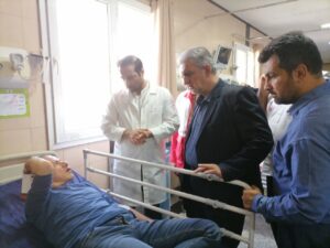 تصادف اتوبوس در گرمسار یک کشته برجای گذاشت