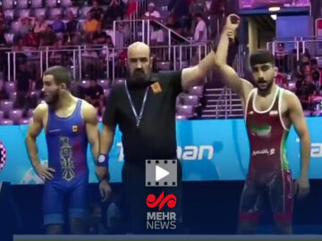 اعتماد کادر فنی جواب داد؛احمدی قهرمان جهان را مغلوب کرد
