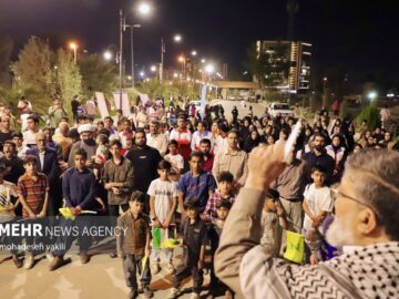 دل‌های زاهدانی‌ها در کنار صمود؛ طنین همبستگی و مقاومت