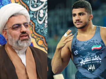 مدیرکل تبلیغات فارس طلای «فرخی» را تبریک گفت