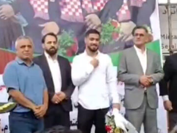 استقبال باشکوه جویباری‌ها از افتخارآفرینان کشتی