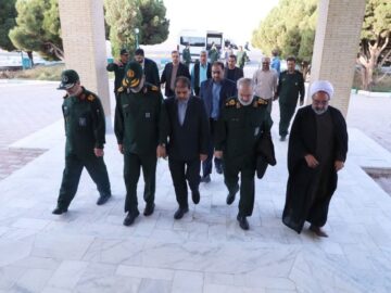 جانشین فرمانده کل سپاه وارد یزد شد