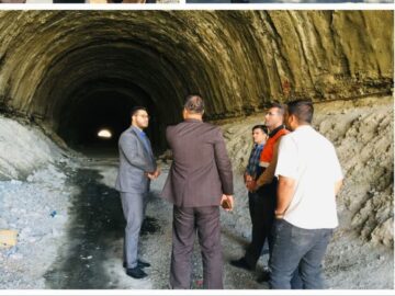 پیگیری دادستان عمومی کامیاران برای تکمیل پروژه تونل محور سنندج