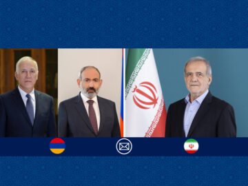 پیام تبریک پزشکیان به رئیس جمهور و نخست وزیر ارمنستان