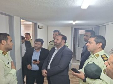 تأکید دادستان تهران بر تسریع پرونده‌ها در بازدید از پلیس امنیت